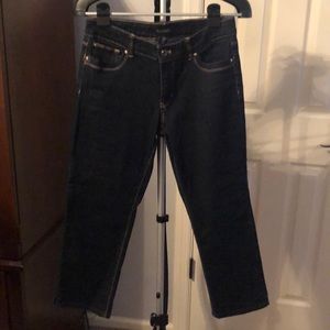 White House Black Market Slim Crop Size 4